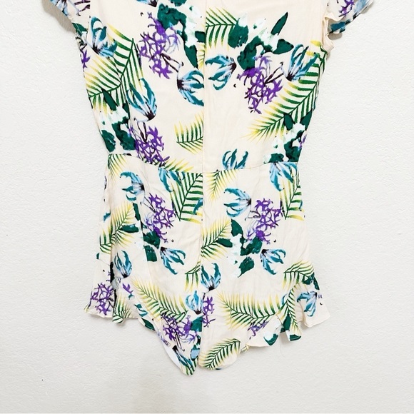 For Love & Lemons tropical floral romper Size XS - Picture 8 of 9